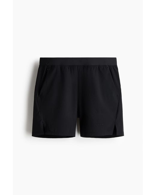 H&M Halflange Sportshort Met Drymove in het Black voor heren