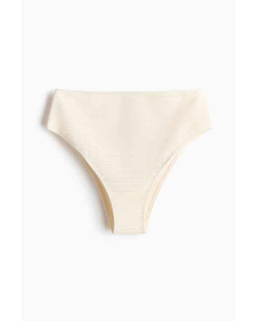 H&M Cheeky Bikinislip in het Natural