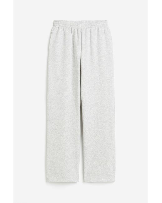 H&M Sweatpants in het White