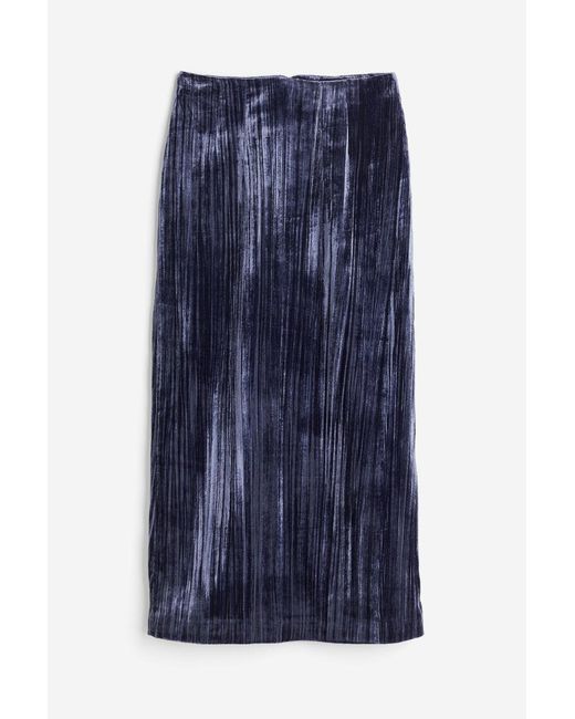 Jupe velours h&m sale
