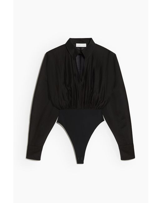 H&M Black Blusenbody