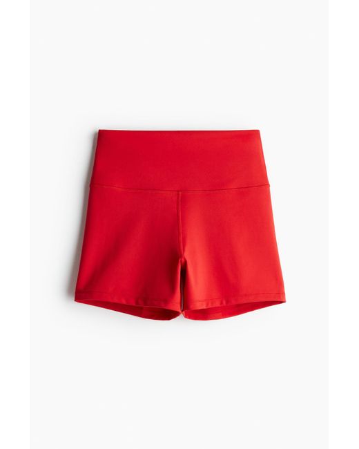 H&M Red Hotpants High Waist