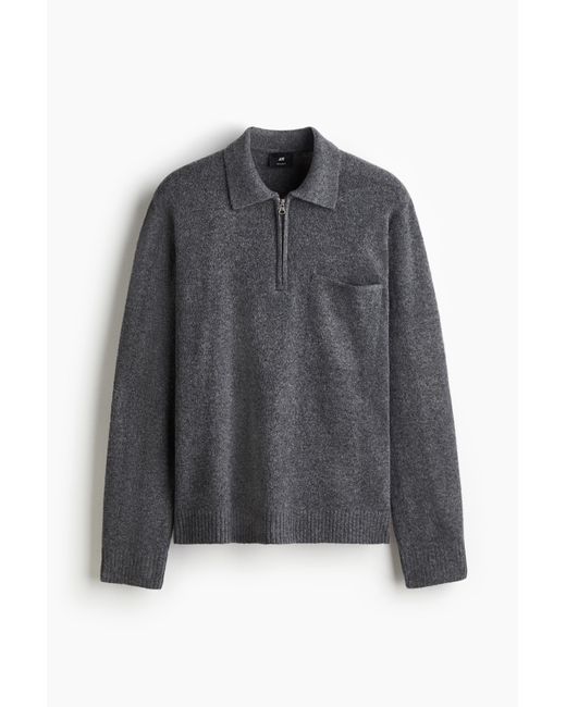 H&M Troyer in Regular Fit in Gray für Herren