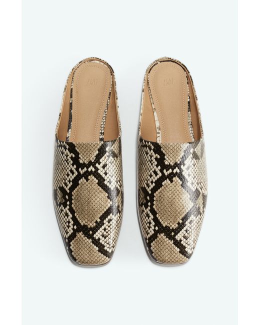 H&M White Mules