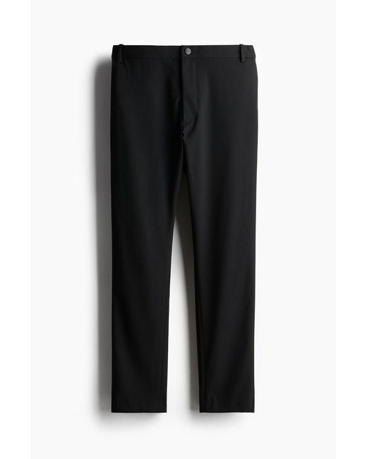 Pantalon Slim Fit H M pour homme en coloris Noir Lyst