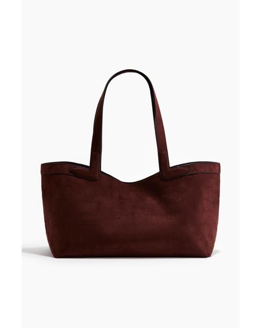 H&M Brown Tote Bag