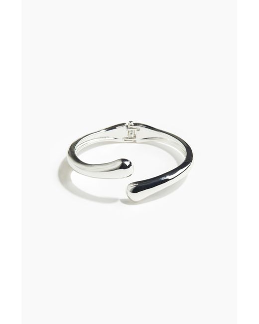 H&M Blue Manschettenarmreif mit Scharnier