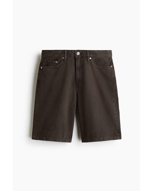 H&M Denim Short in het White voor heren