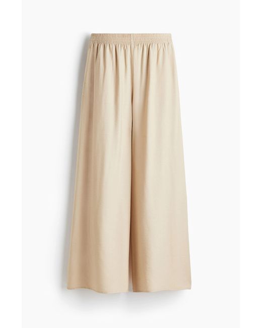 H&M Natural Weite Schlupfhose