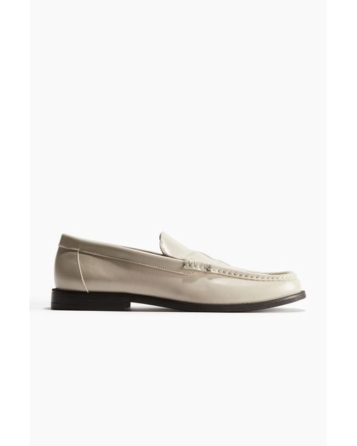 H&M Loafer mit Flechtung in White für Herren