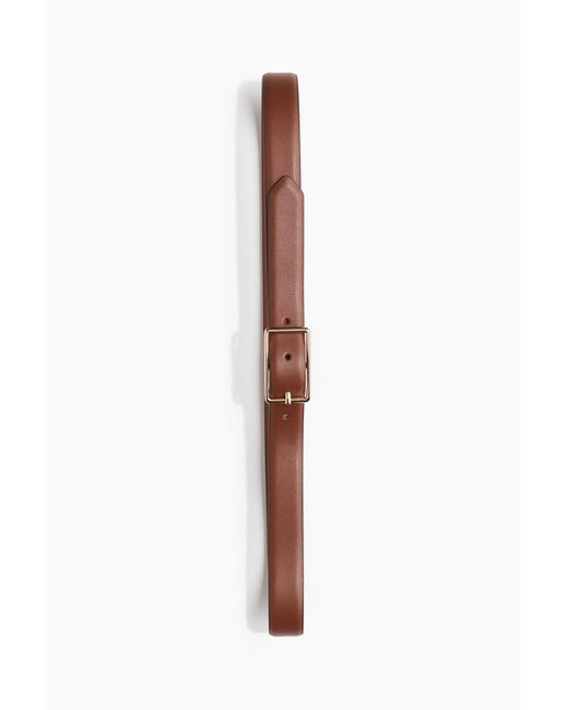 H&M Brown Spaltledergürtel