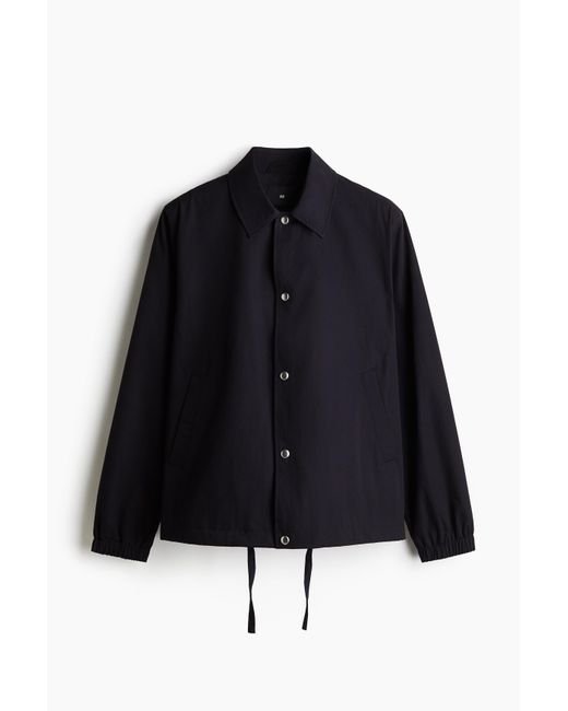 Veste Coach Regular Fit En Toile H&M pour homme en coloris Blue