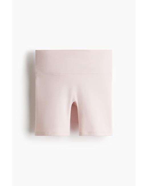 H&M Sportfietsshort Met Softmovetm in het Pink