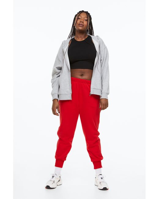 h&m cropped sweatpants