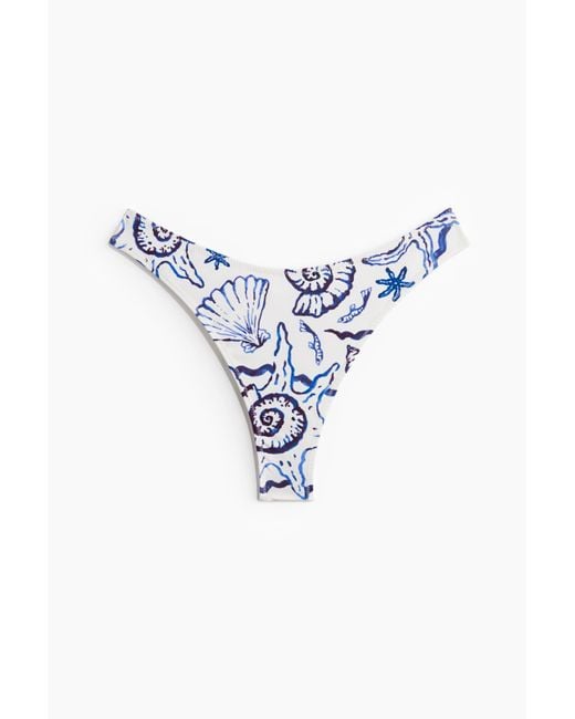 H&M Bikinislip in het Blue