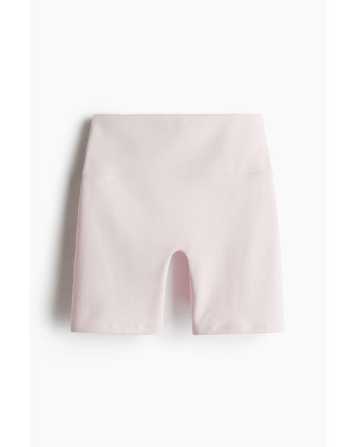 H&M Sportfietsshort Met Softmovetm in het Pink