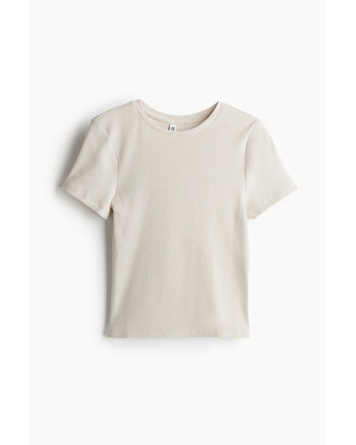 T-shirt ajusté H&M en coloris White
