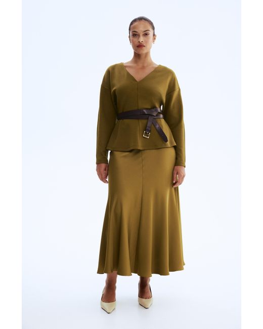 H&M Dubbele Tailleceintuur in het Black
