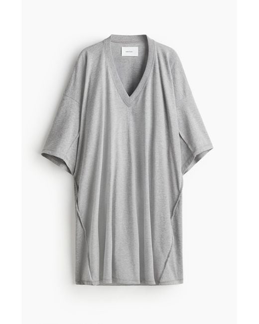 H&M Gray Lässiges Kleid