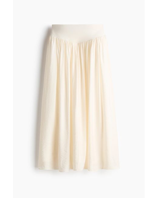 H&M White Maxirock