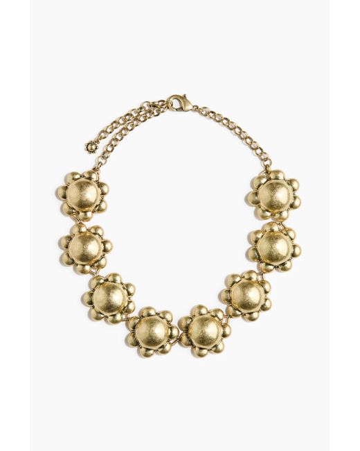 Collier Fleur Épais H&M en coloris Metallic
