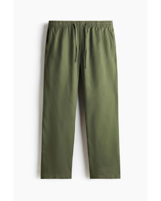 H&M Lyocell Broek in het Green voor heren