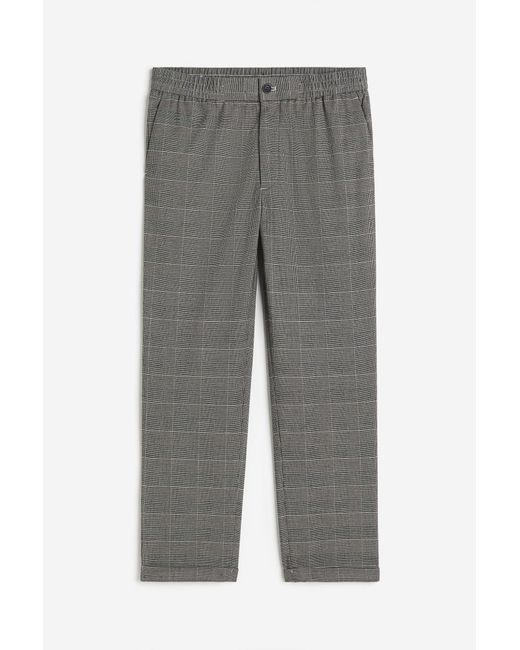 H&M Joggpants aus Twill in Regular Fit in Gray für Herren