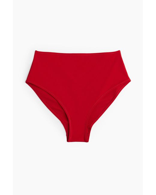 H&M Red Bikinihose