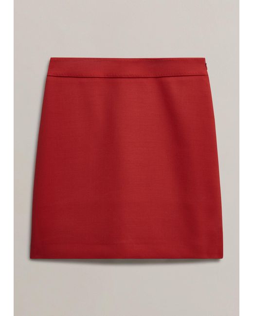 Hobbs Red Nessie Skirt