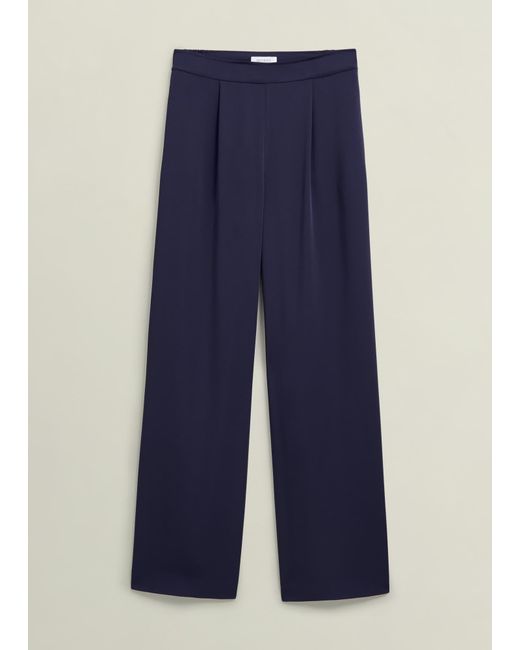 Hobbs Blue Delora Trousers