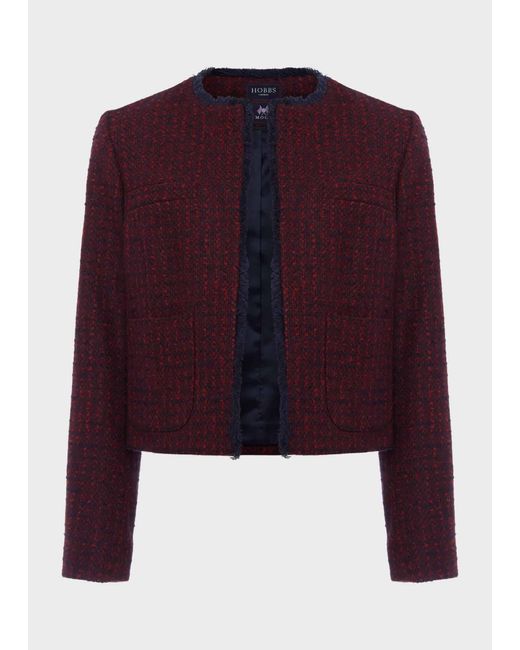 Hobbs Red Meera Jacket