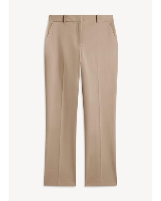 Hobbs Natural Luann Straight Leg Trousers