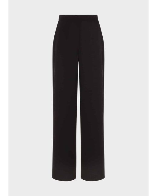Hobbs Black Avery Jersey Trousers