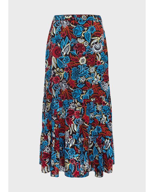 Hobbs Blue Tilly Skirt