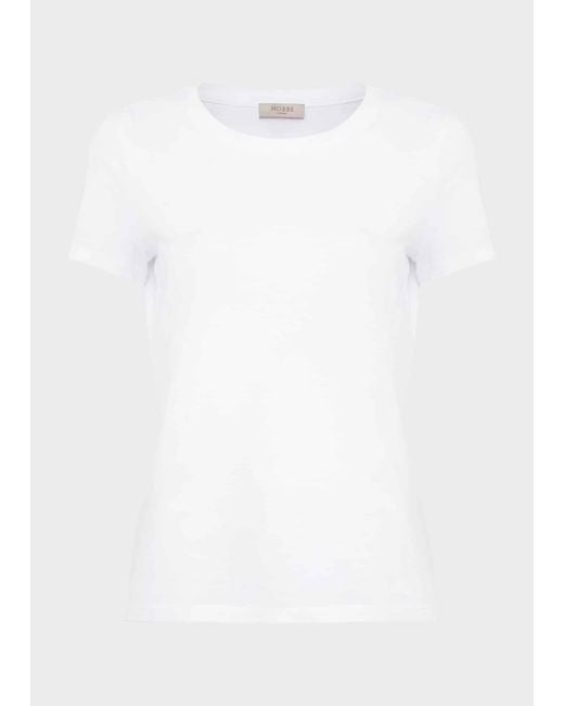 Hobbs White Pixie Cotton T-shirt
