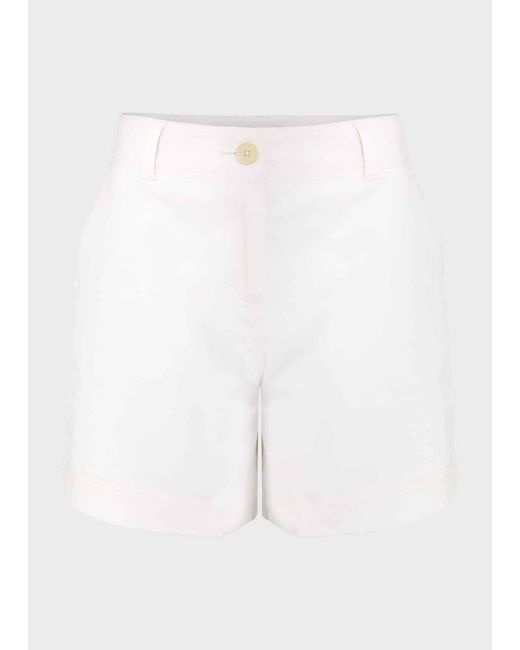 Hobbs White Carla Shorts