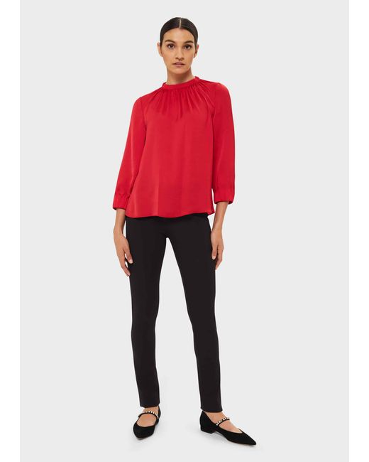 Hobbs Red Cam Top