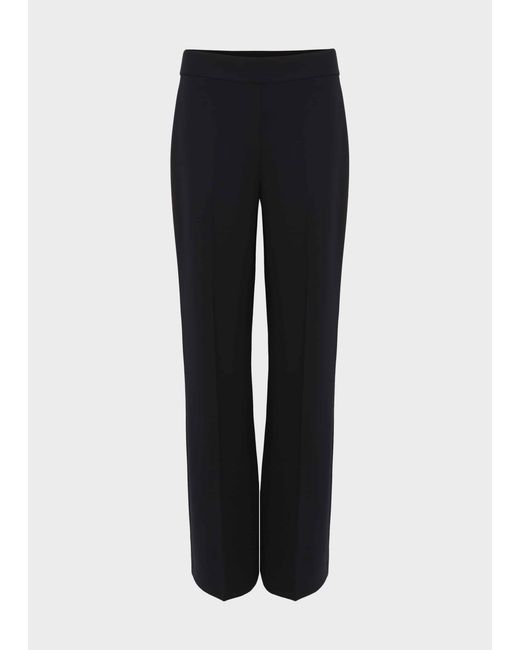 Hobbs Blue Abigail Wide Trousers