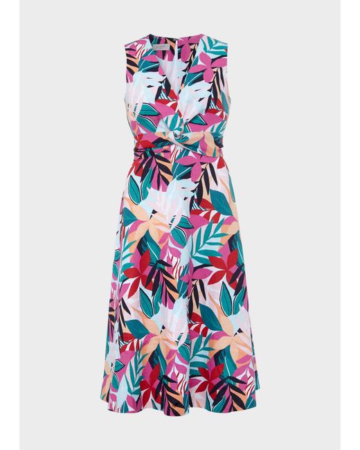 Hobbs White Mariella Dress