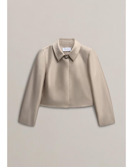 Hobbs Natural Avery Wool Silk Jacket