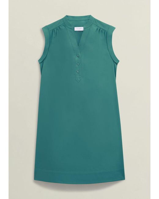 Hobbs Blue Skye Cotton Dress