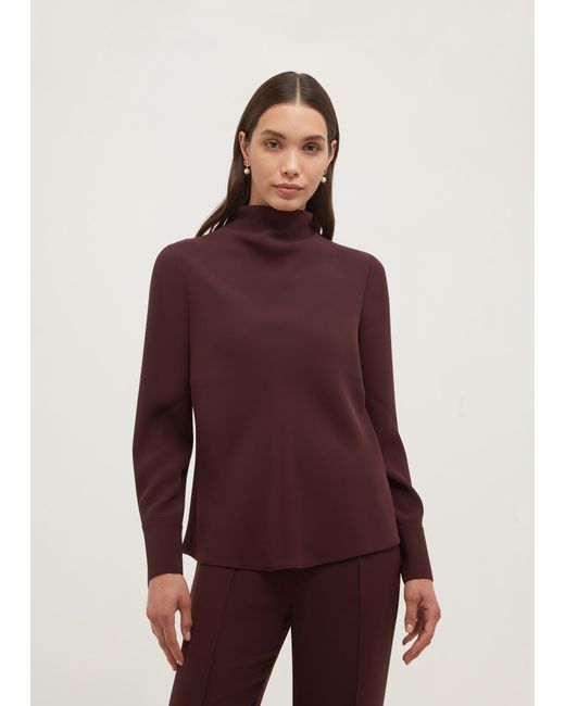 Hobbs Red Cordelia Blouse