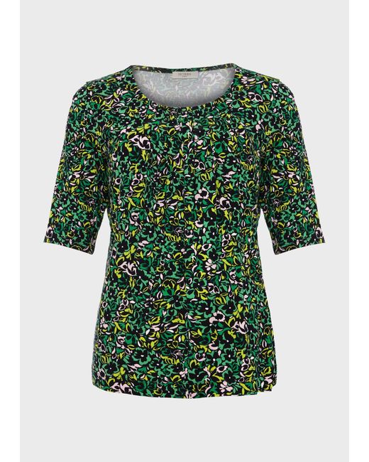 Hobbs Green Jacqueline Print Top