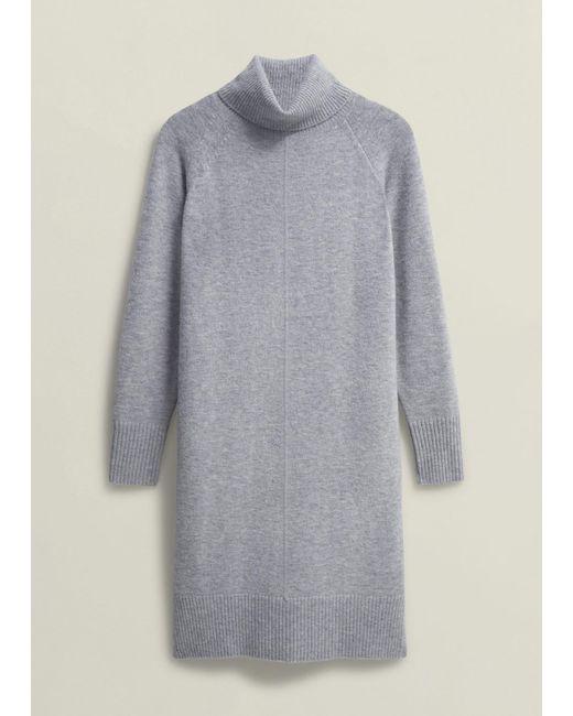 Hobbs Multicolor Nessa Knitted Dress With Alpaca