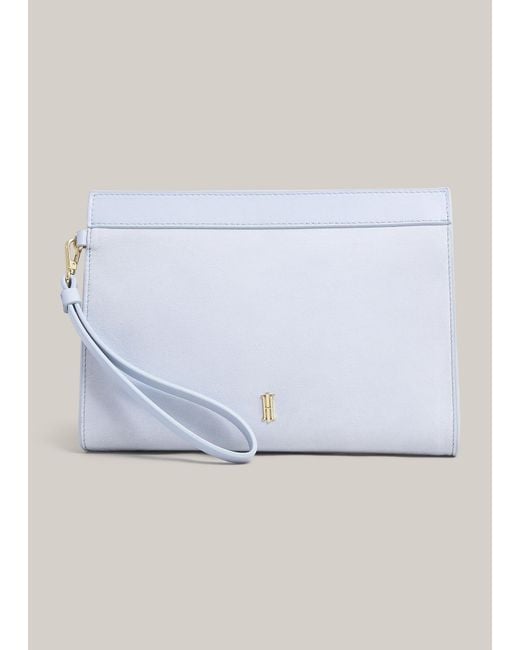 Hobbs White Catherine Wristlet