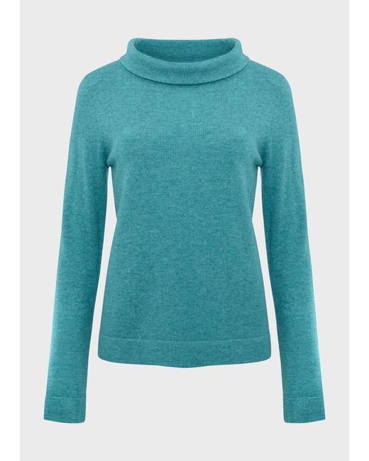 Hobbs Green Audrey Wool Cashmere Jumper