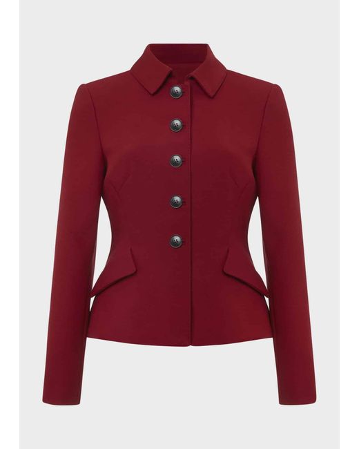Hobbs Red Becky Jacket