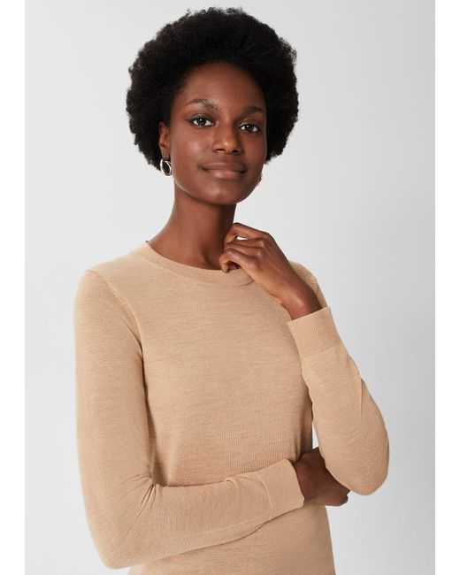 Hobbs Natural 'Penny Merino Wool Jumper