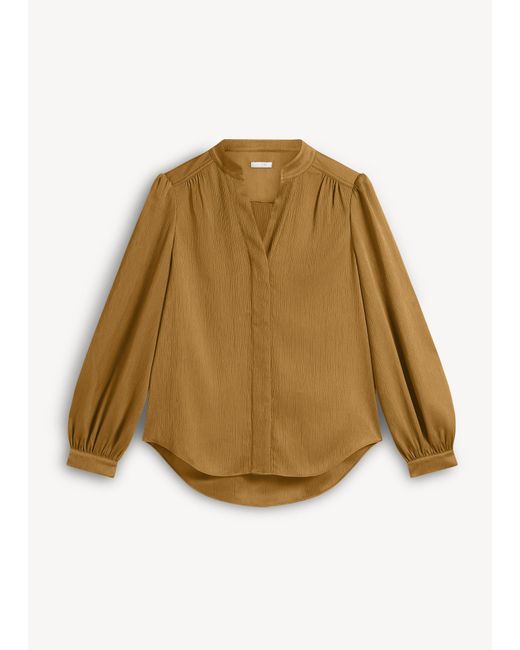 Hobbs Natural Aubrey Textured Blouse
