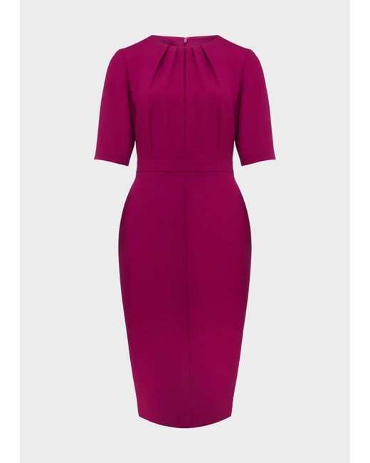 Hobbs Red Tillie Dress